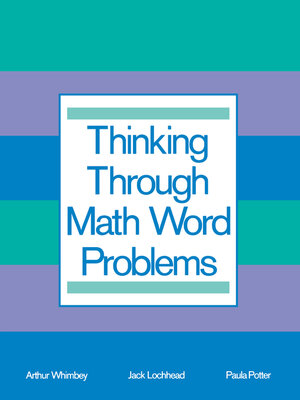 cover image of Thinking Through Math Word Problems
